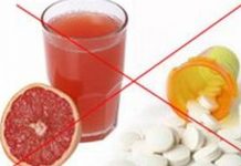Не пийте сок от червен грейпфрут с лекарства грейпфрут