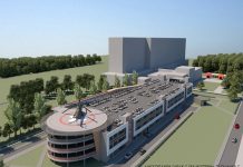 УМБАЛ „Св. Георги“ строи хеликоптерна площадка хеликоптерна площадка