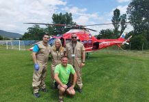 Въздушната линейка докара 70-годишна жена от Велинград до София линейка