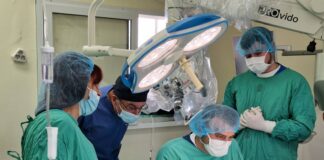 Диоден лазер и роботизирана ръка в УНГ клиниката на ИСУЛ УНГ